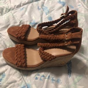 Tory Burch 3” platform wedge sandal
